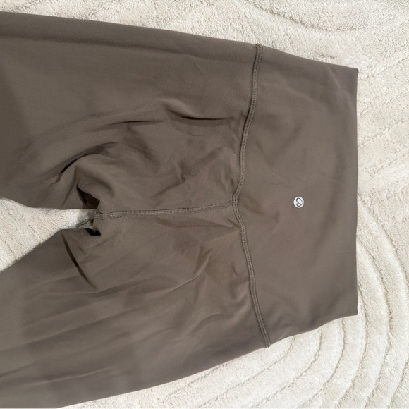 CRZ YOGA butterluxe olive green High-Waisted Leggings - Picture 4 of 5